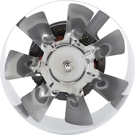 Ventilateur d'extraction mural 25 W 220 V, silencieux, pour la ventilation de la maison, de la salle de bain, de la cuisine et du garage. (1/5)