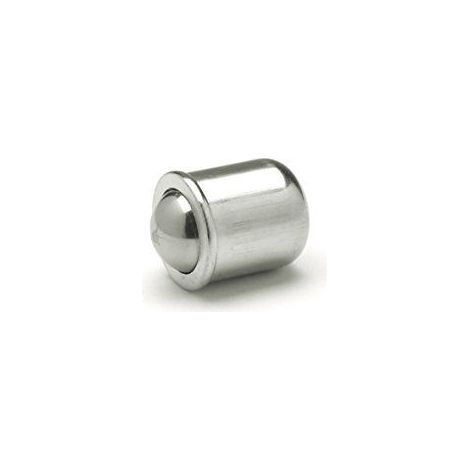 Ganter Normelemente Pieces de pression a ressort a sertir - GN 614-5-NI Acier inoxydable 10 pieces (1/2)