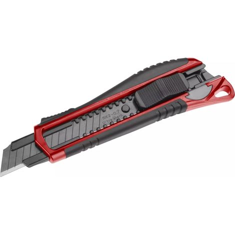 Navaja de corte rápido FORTUM con refuerzo metálico, 18 mm, autobloqueo 4780024 (1/2)