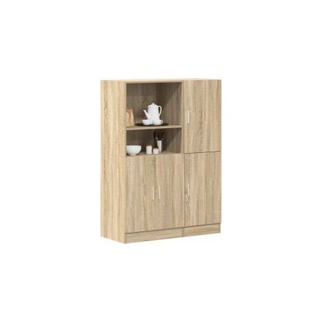 Ensemble d'armoires de cuisine 2 pcs chêne sonoma (1/5)