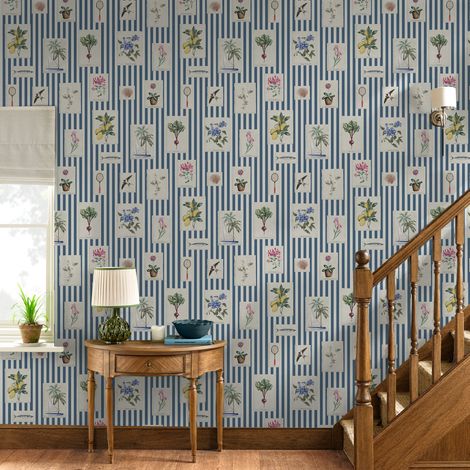 Papier peint intissé Joules Gallery Wall Stripe 1005 x 52cm Multicolore (1/5)