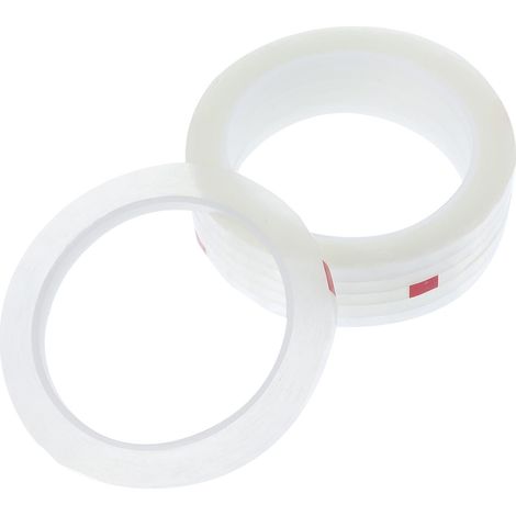 Transparentes Blumenstielband aus Pet Selbstklebend 6 Rollen