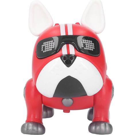 Elektronisches Haustier-Hundespielzeug mit Berührungssensor, intelligenter, tanzender Roboterhund für Kinder, Rot (1/5)