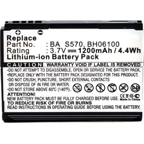 NX - Batterie téléphone, smartphone, GSM 3.7V 1200mAh - 35H00155-00M35H0015500M35H00156-00M35H00156 (1/4)