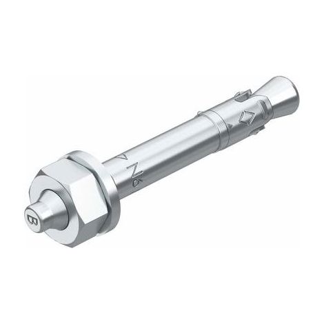 OBO Bettermann Ancoraggio a chiodo N con filettatura M6 6x49mm Acciaio zincato elettroliticamente, 3498396