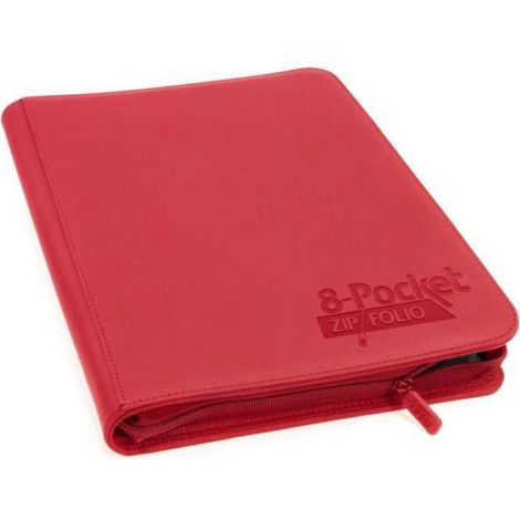 Ultimate Guard - 8-Pocket ZipFolio XenoSkin Rouge