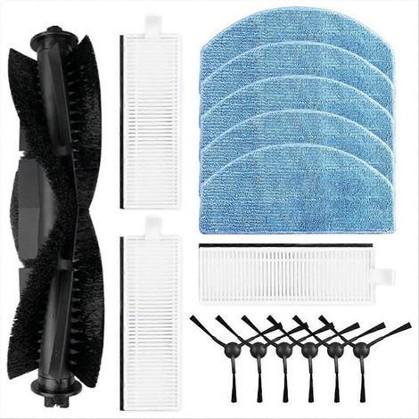 Seitenbürste als Ersatz für Saugroboter, 3er-Pack Hauptbürsten, geeignet für die Bodenreinigung, einfacher Austausch, effizientes Wartungszubehör. (1/5)