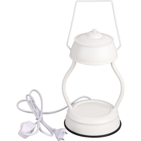 Lampe à fondre la cire de bougie portable, réglable, rétro, petite lumière blanche pour salon chambre maison