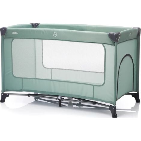 [NEUWERTIG] B-Ware Fillikid Reisebett Babybett Nizza Bett Schlupf Matratze Netzgewebe Tasche Grün