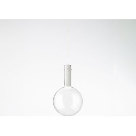 Vetro Trasparente Serie Ampolla D25Cm Con Cavo 200Cm