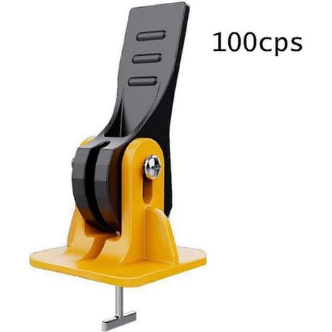 Kit de système de nivellement de carrelage réutilisable - 20/50/100 pièces de patins pour carrelage (1/5)