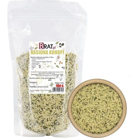Semi di canapa 500 g (1/4)