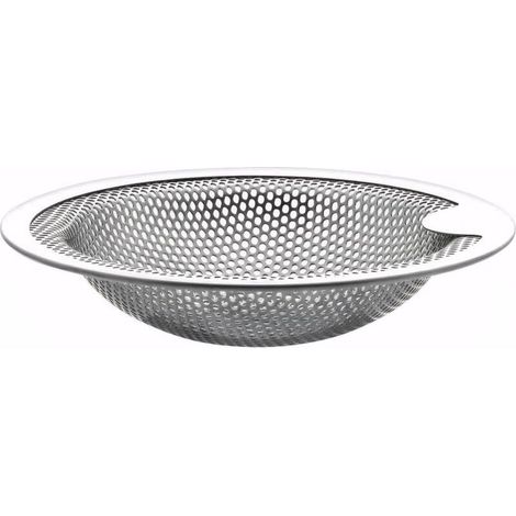 Filtre d'évier en acier inoxydable pour évier de cuisine, évite le colmatage (10,2 cm) (1/5)