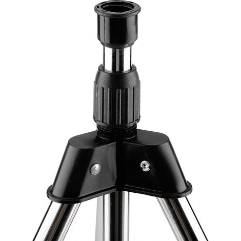 Aspersor de jardín trípode con rejilla protectora de zinc contra pájaros, riego de 360°, ajustable de 45 a 89 cm, fabricado en zinc y acero inoxidable con conexión roscada de 1/2". (1/5)