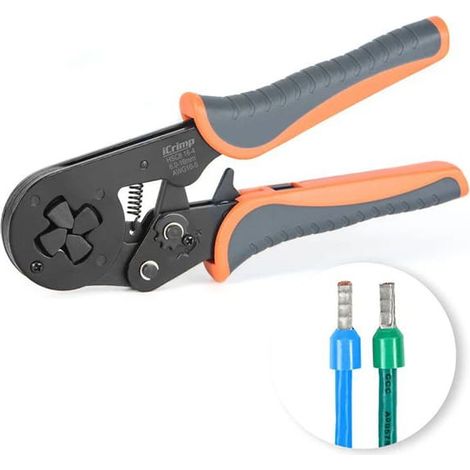 Pinza in serie per crimpare boccole con estremità max 16 mm² (1/5)