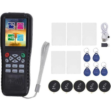 NFC-Kartenkopierer X100, tragbares Gerät zur intelligenten Frequenzentschlüsselung für die Sicherheit von Zutrittskontrollsystemen, USB-Typ-C-Schnittstelle (1/5)