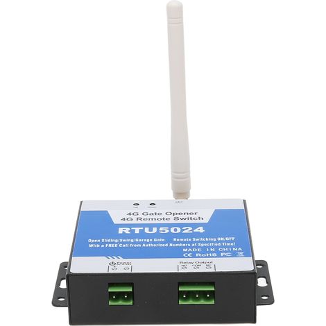 Ouvre-portail GSM RTU5024 4G SMS Alarme intelligente Reconnaissance d'identité Télécommande WiFi Télécommande GSM (1/5)