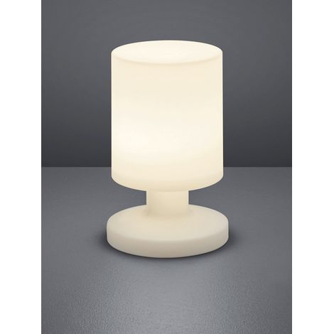 Lampe design, Lampe de table LED Lora- Trio Blanc en Plastique, TRIO (1/4)