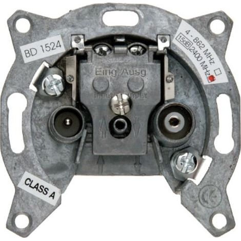 Berker ANTENNEN-DOSE 75 OHM DURCHG. / BERKER 4515