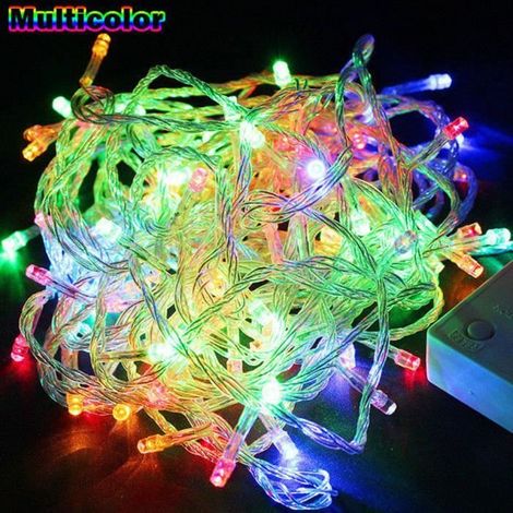 Guirlande Lumineuse Etanche 20M 200 LED Colorées, Déco Noël Mariage Prise EU (1/2)
