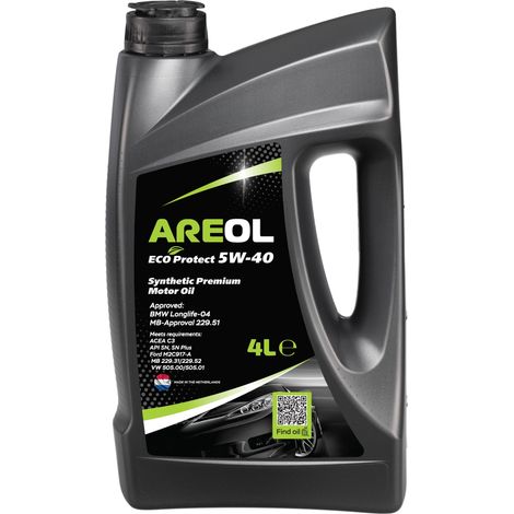 Aceite de motor AREOL ECO Protect 5W-40 4L (1/5)