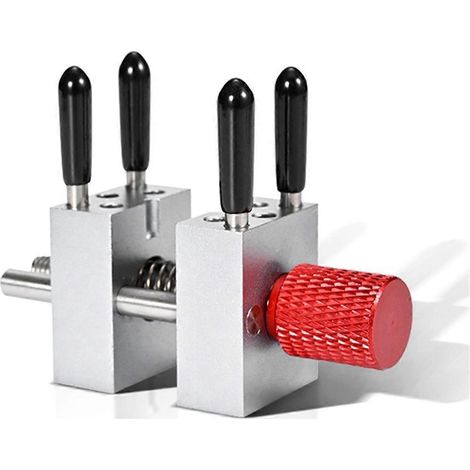 Étau de Précision Mini Banc Portable à Serrage Rapide Rouge (1/5)