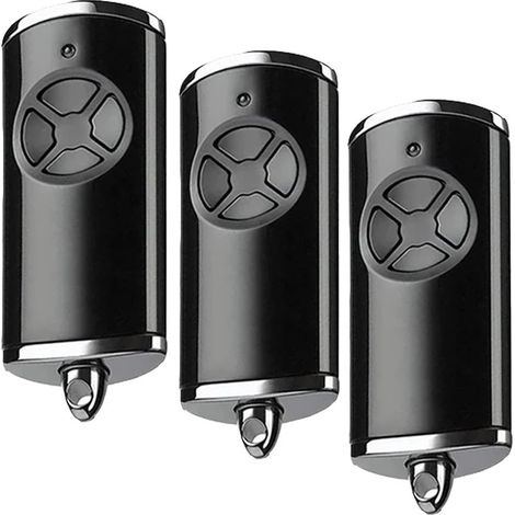 Lot de 3 émetteurs portatifs pour porte de garage 868.3 BS MHz - Telecommande Garage Compatible avec HSE-4-868-BS, HSE2-868-BS, HS4-868-BS, HS1-868-BS, HSS4-868-BS, HSP4-868-BS (1/5)
