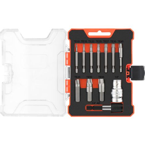 Irovami Kit extracteurs vis abîmées 12 – Vis/écrous/boulons, rouillés – Idéal pour mécanique, dépannage, atelier (1/5)