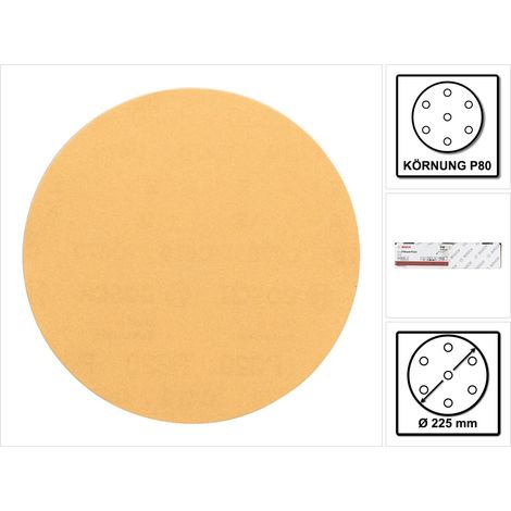 Bosch Schleifblatt C470 225 mm 80 ungelocht 25 Stk (1/5)
