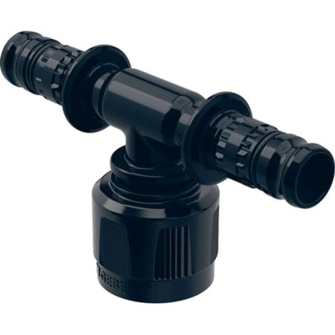 Geberit Mepla Raccordo a T di transizione con MasterFix, passante, DN 12 / 15 / 12, 621.453.00.5