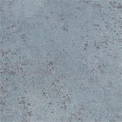 Plaster look wallpaper wall Profhome 786294 hot embossed non-woven wallpaper textured with metallic highlights shimmering blue silver grey platinum pigeon blue 5,33 m2 (1/5)