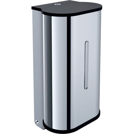 emco system2 Flüssigseifenspender, sensorgesteuert, 800ml, chrom, (1/3)