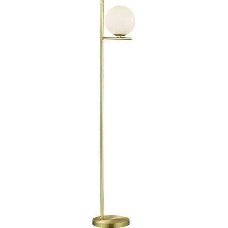 Lampadaire design lampadaire design globe et metal pure or en metal trio (1/5)