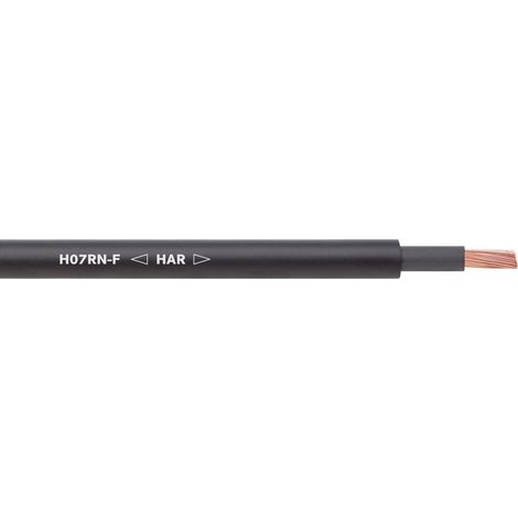 Lapp H07RN-F cable eléctrico negro 50 metros
