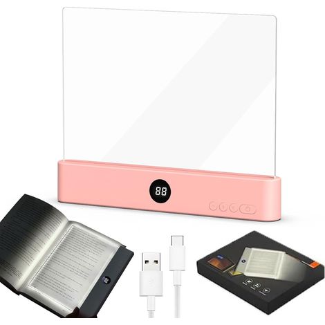 Lampe de lecture à clipser, luminosité réglable avec 3 couleurs (1/5)