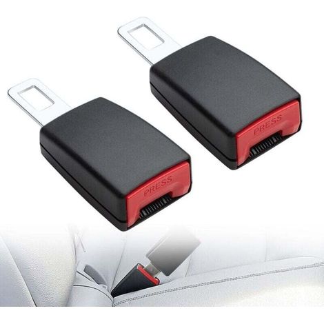 2pcs Rallonge Ceinture Sécurité Voiture,Extension de Ceinture de Sécurité, Ajusteur Ceinture de Sécurité Adapté aux Femme Enceinte/Obèse/Enfant (1/5)