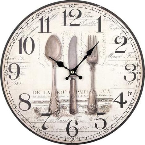 Lowell Orologio da Parete Trendy Legno