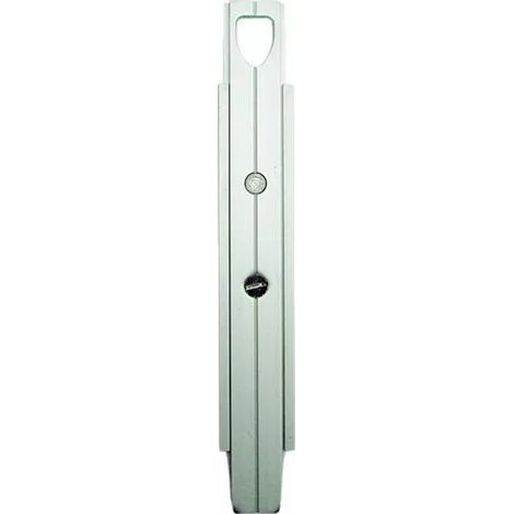 Verrou à plaquer en profilé aluminium - RENSON - 175 mm - Argent