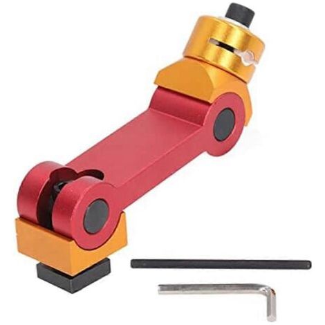 Verstellbarer Frässchraubstockanschlag, Werkstückpositionierungsanschlag für CNC-Fräsmaschinen --- (1/5)