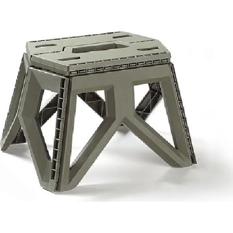 Klapppedale Outdoor Serie Tragbare Klapppedale Leicht und dennoch robust Tragkraft bis zu 180 kg für Camping, Angeln, Wandern und Grillen Grün (1/5)