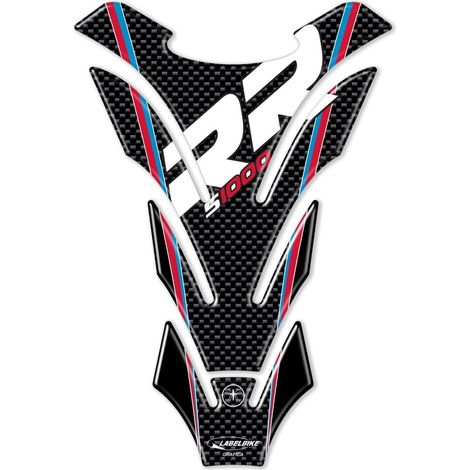 PARASERBATOIO 3D S1000RR PROTEZIONE SERBATOIO compatibile per MOTO BMW S1000 RR (1/2)