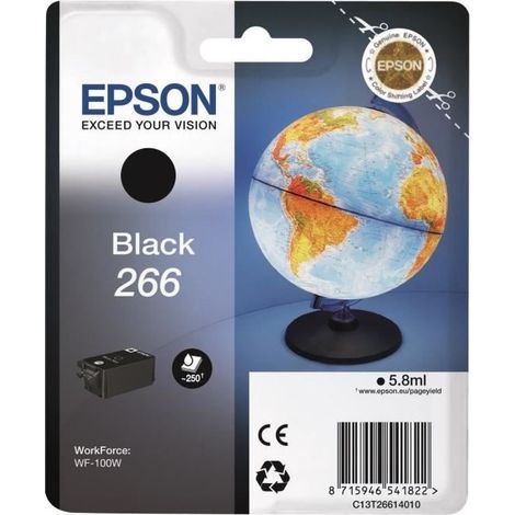 Tintenpatrone Originalzubehör 266 ca. 250 Seiten schwarz 5,8ml (1/5)