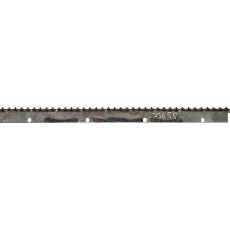 Barra di taglio sinistra per carro alimentatore trinciaerba, diametro 6,5 mm, 80x51 mm, 73655 (1/2)