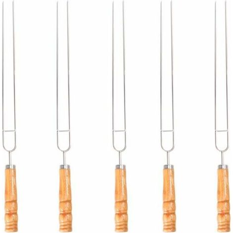 royaluxe - Fourchettes de barbecue en forme de U Gadget de grillade domestique robuste et durable Pratique et pratique (1/4)