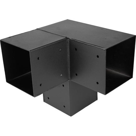 Pergola Connexion d'angle pour poutres 15 x 15 cm Modèle Cube -