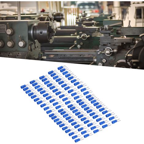 Kit de 100 embouts à fourche isolés 16‑14AWG pour connexions électriques et câblage automobile (1/5)