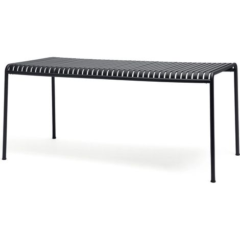 [GEBRAUCHT] B-Ware Hay Palissade Tisch Terrassentisch Gartentisch Balkontisch Anthrazit 170 X 90 Cm