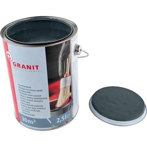 Grauer Lack RAL 7350 grau neu WILCKENS GRANIT 2,5 l Dose (1/3)