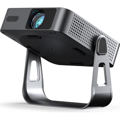 Mini Video Projector 4K, Ultra-Slim 30000 Lumens Auto Focus/Keystone Video Projector, FHD 1080P Portable Projector WiFi Bluetooth Home Theater Phone (1/5)