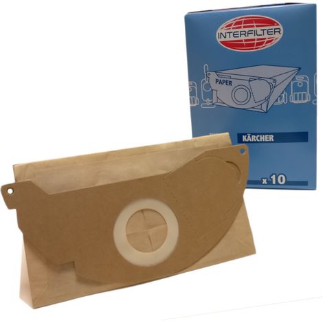 Ersatzteil - 10er Pack Mikrofaser-Staubsaugerbeutel -  - KARCHER